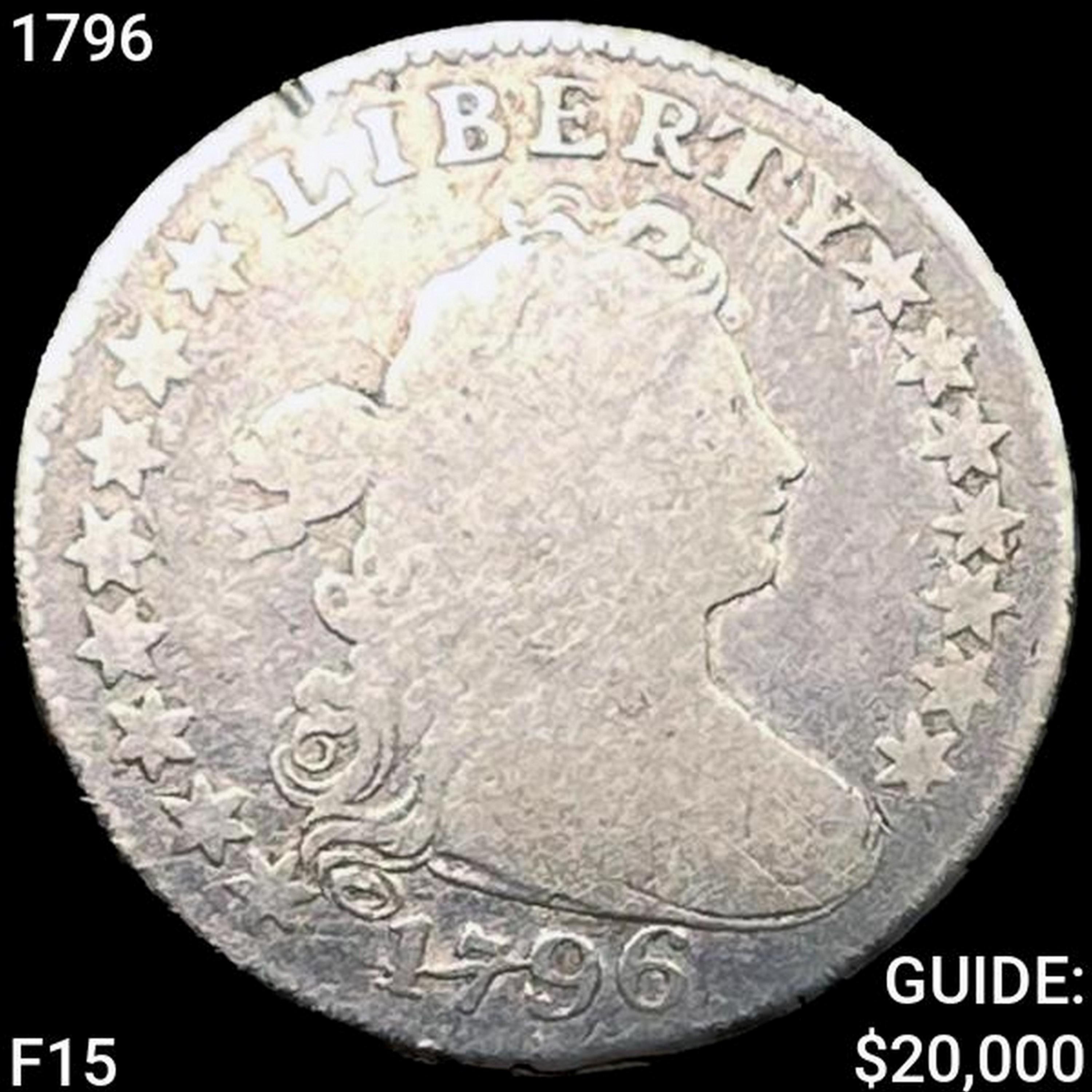 1796 Draped Bust Dime NICELY CIRCULATED