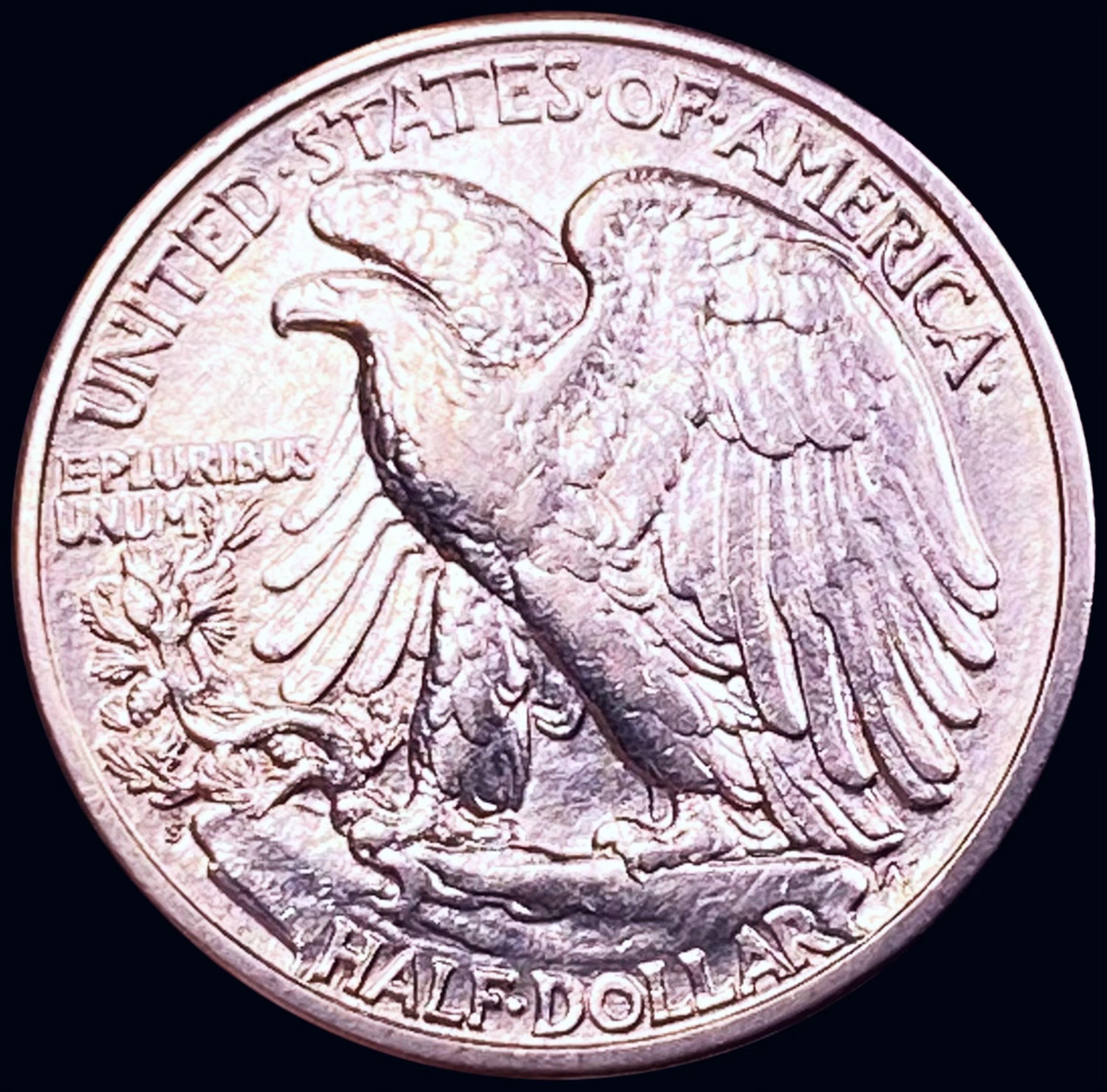 1919-S Walking Liberty Half Dollar CHOICE BU