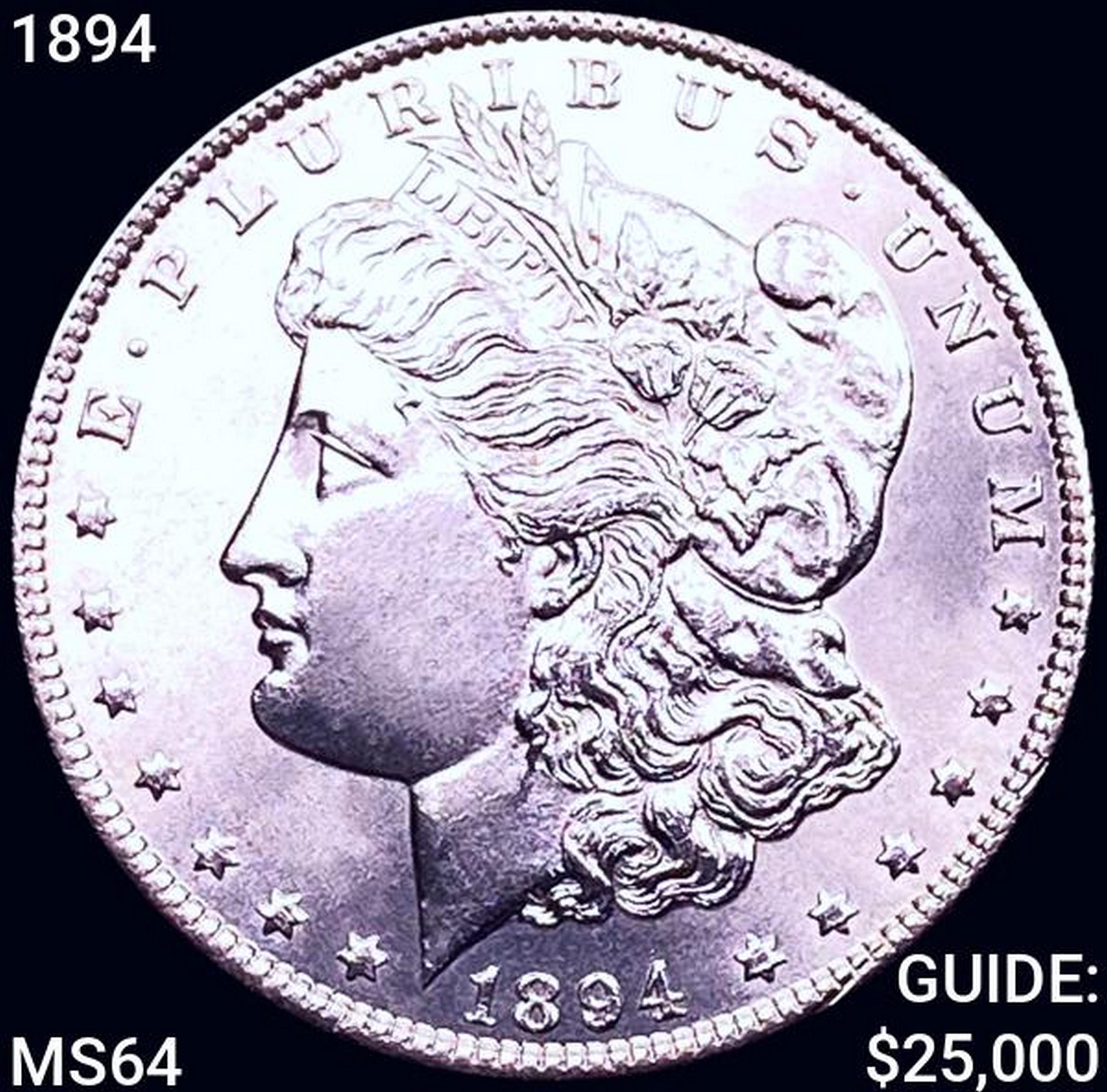 1894 Morgan Silver Dollar CHOICE BU