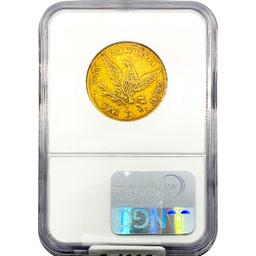 1852 $10 Gold Eagle NGC AU55