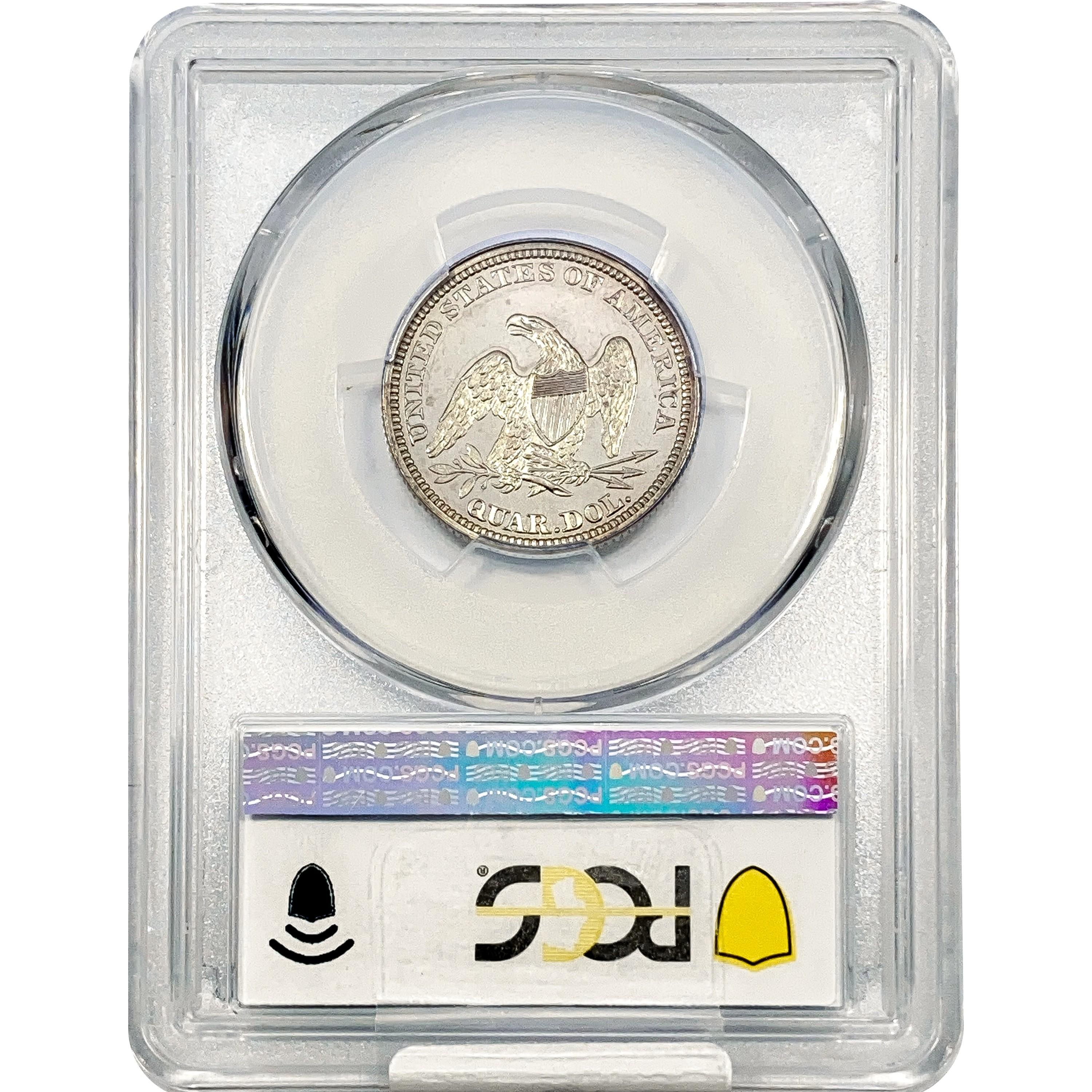 1859 Seated Liberty Quarter PCGS PR66 CAM