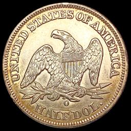 1856-O Seated Liberty Half Dollar CHOICE AU