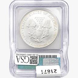 1994 Silver Eagle ICG MS69