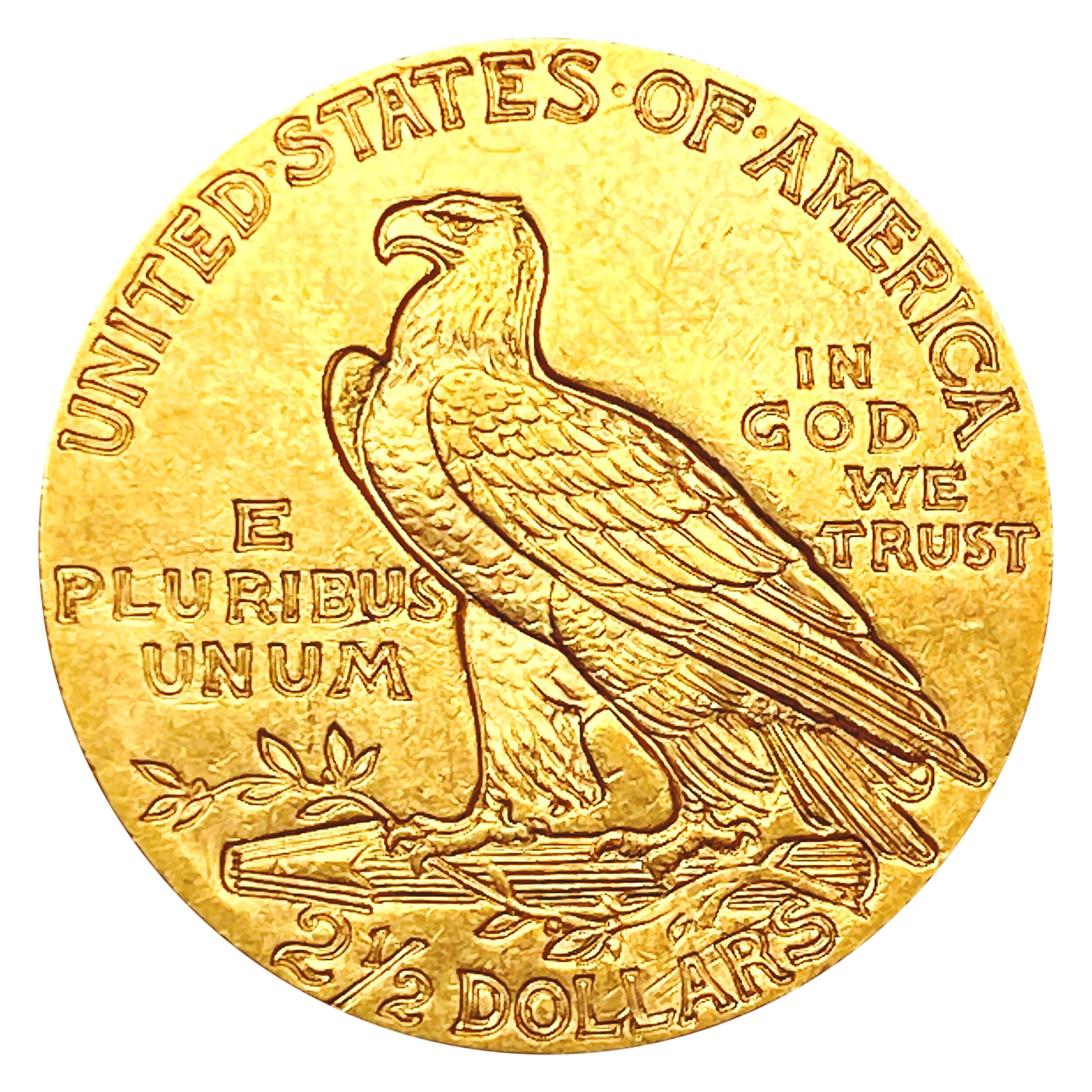 1929 $2.50 Gold Quarter Eagle CLOSELY UNCIRCULATED