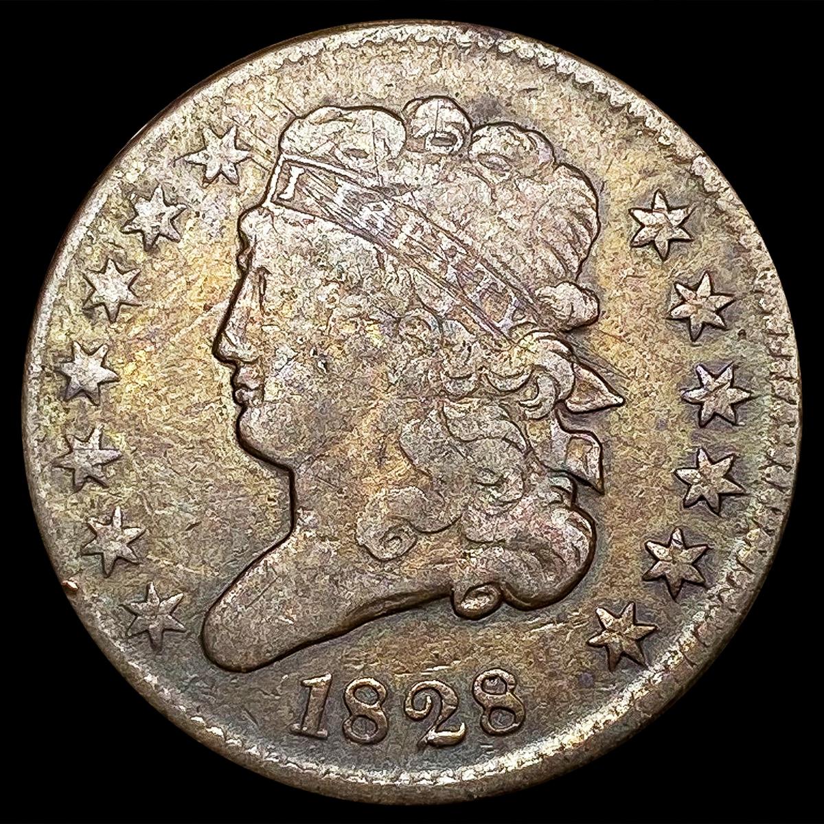 1828 Classic Head Half Cent LIGHTLY CIRCULATED