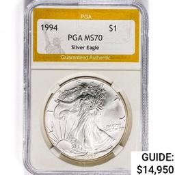 1994 Silver Eagle PGA MS70