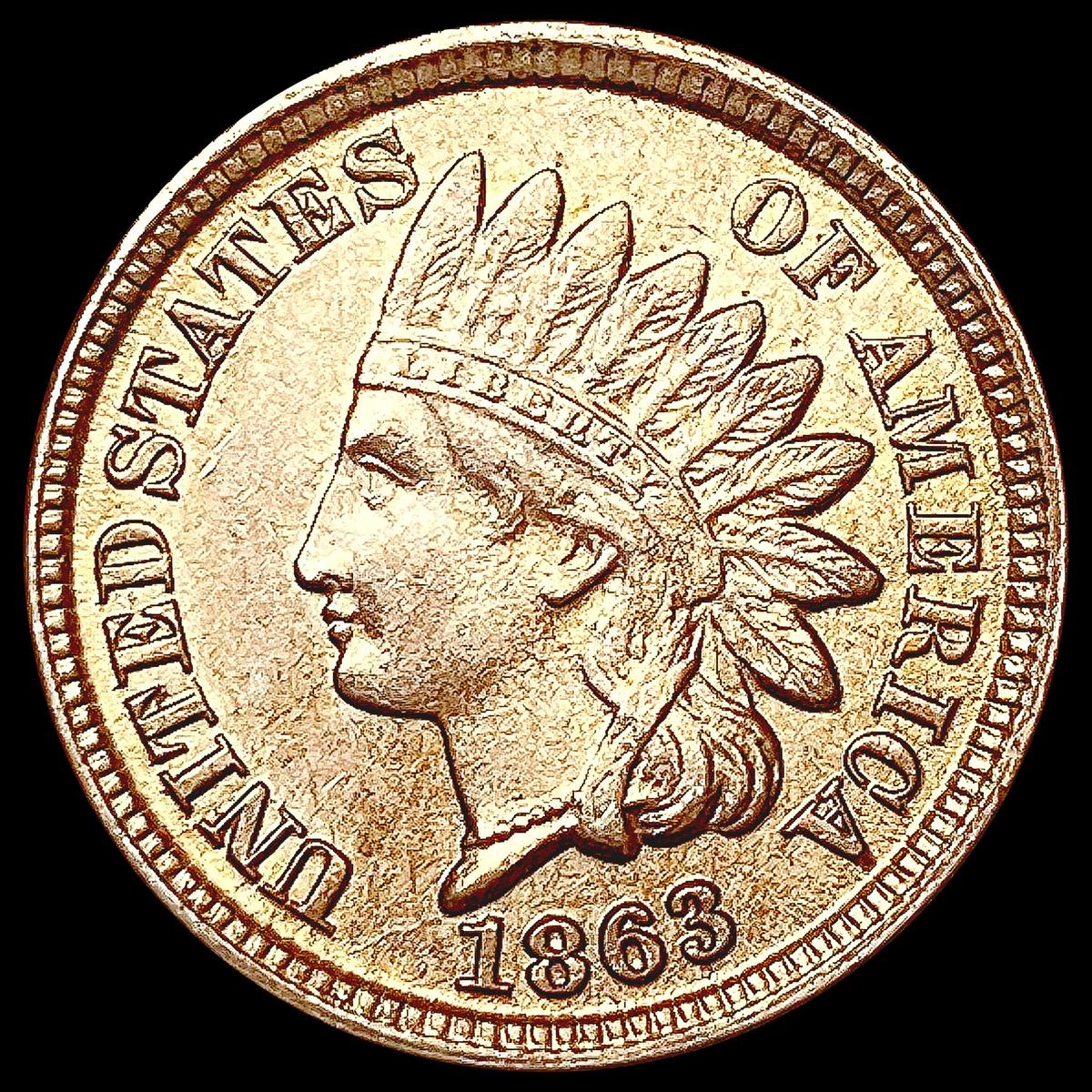 1863 Indian Head Cent UNCIRCULATED