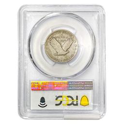 1927-S Standing Liberty Quarter PCGS F12