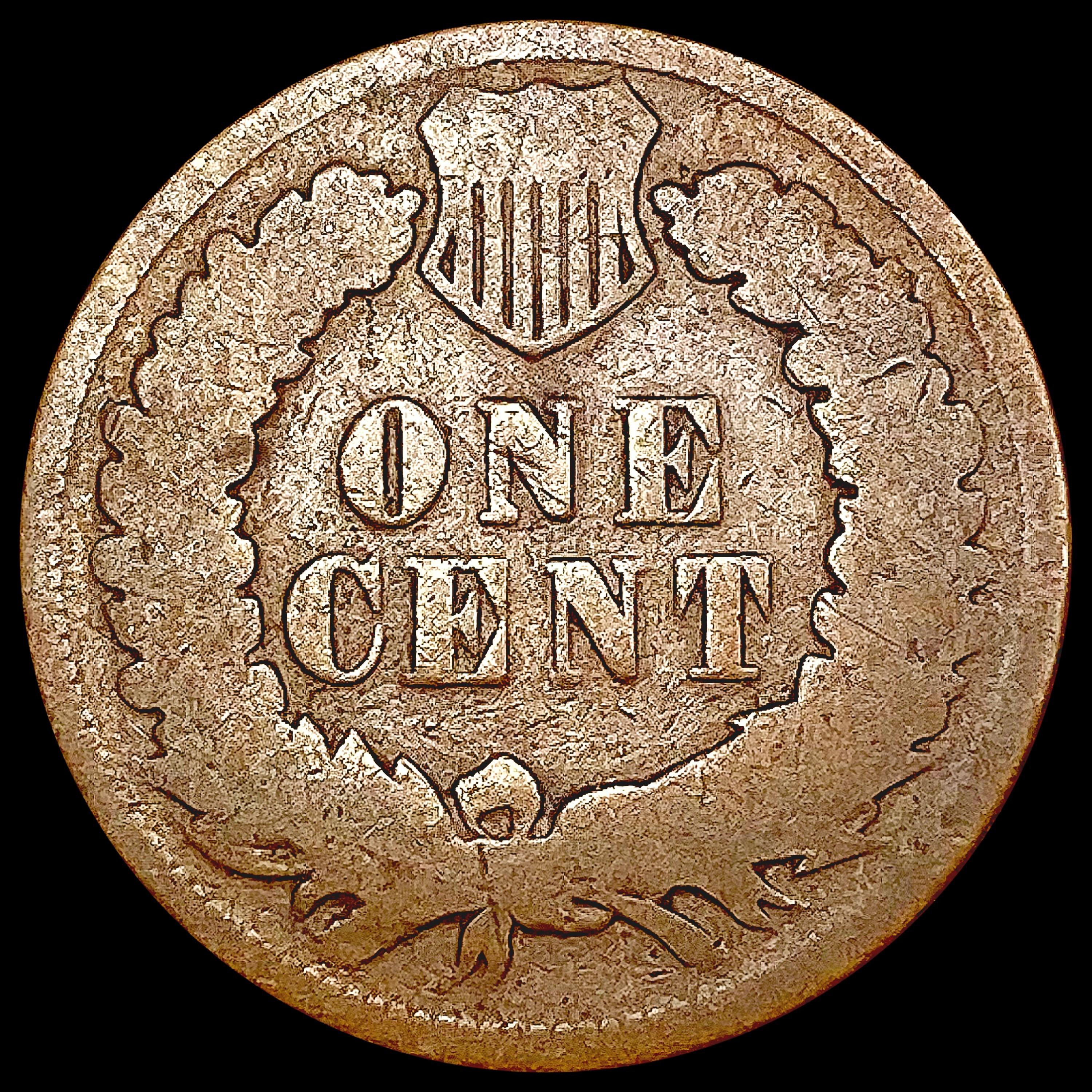 1872 Indian Head Cent NICELY CIRCULATED