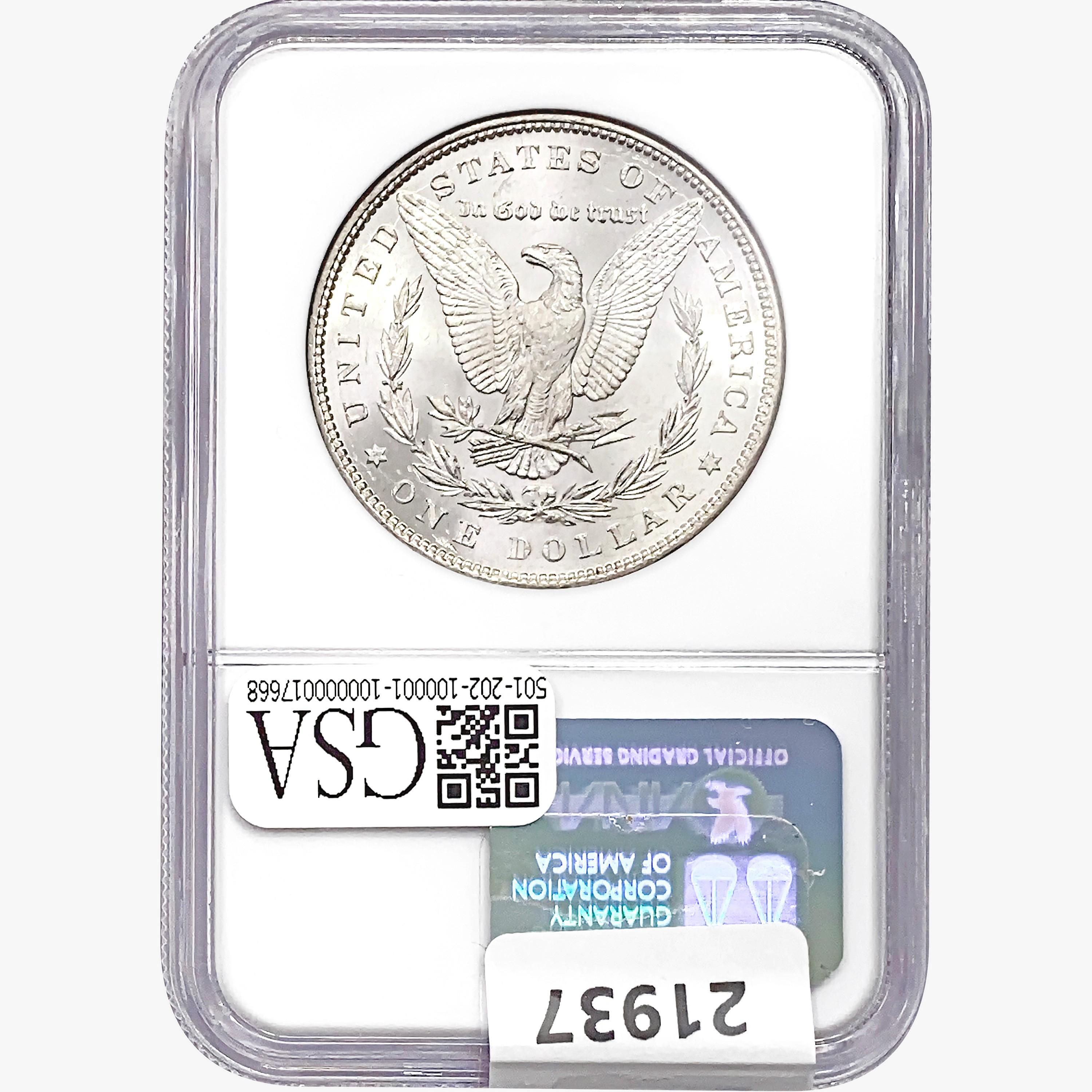 1885 Morgan Silver Dollar NGC MS64