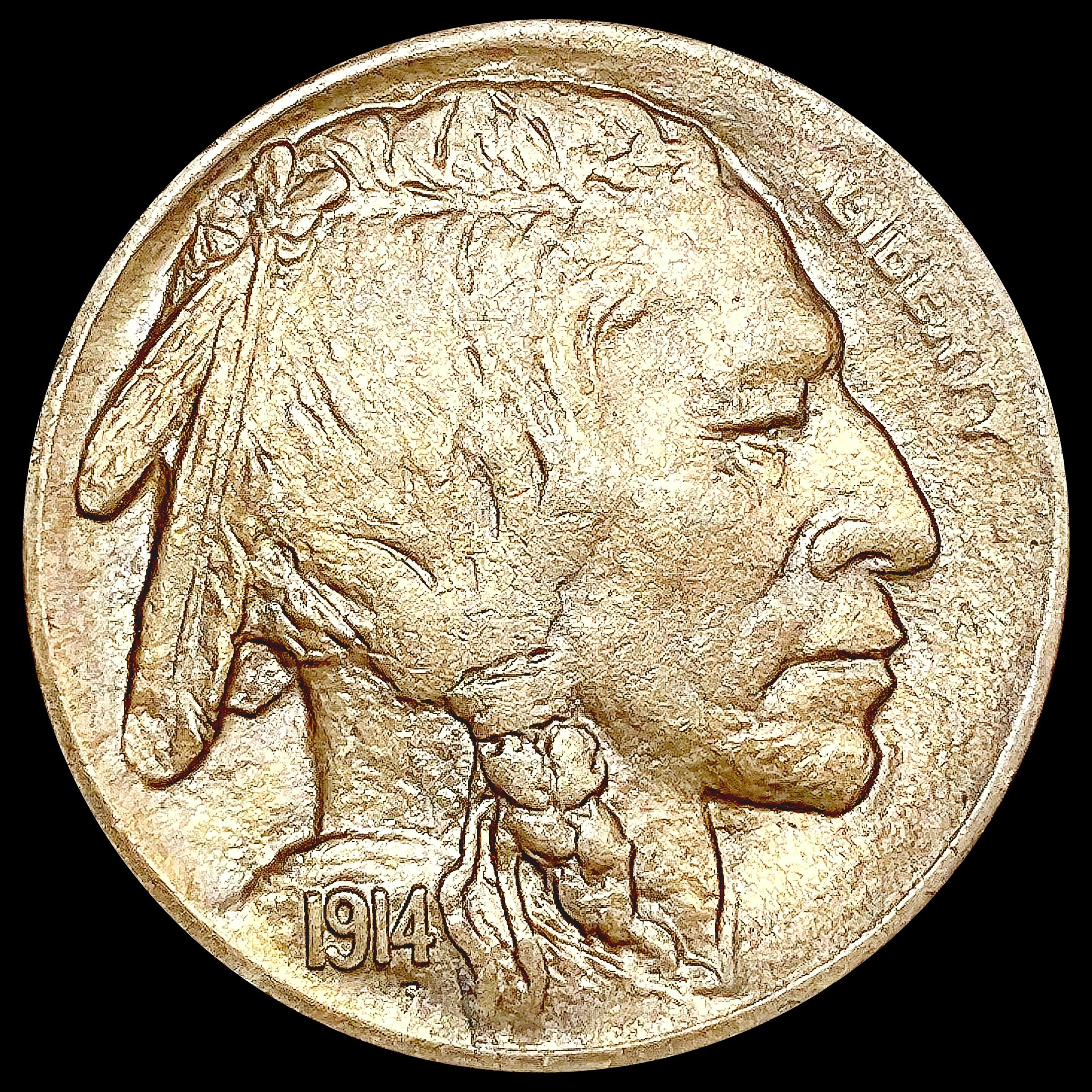 1914-S Buffalo Nickel UNCIRCULATED