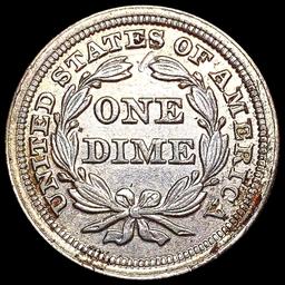 1853 Seated Liberty Dime CLOSELY UNCIRCULATED