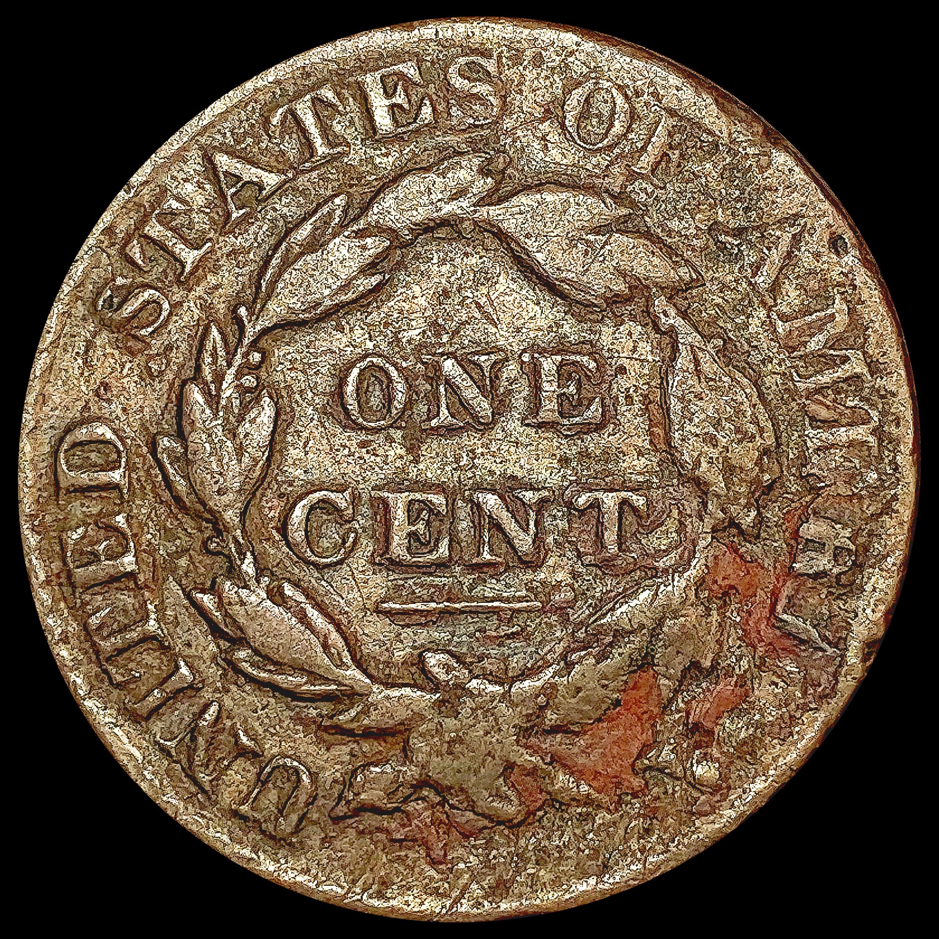 1828 Coronet Head Large Cent NICELY CIRCULATED