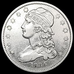 1834 Capped Bust Quarter CLOSELY UNCIRCULATED