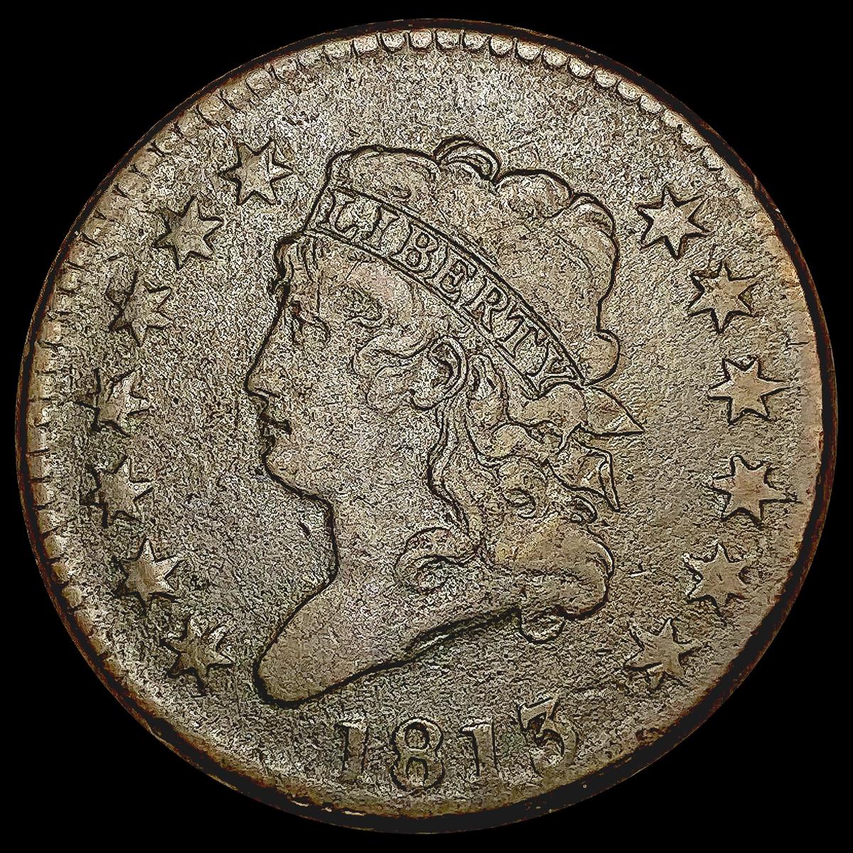 1813 Classic Head Large Cent NICELY CIRCULATED