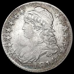 1814 Capped Bust Half Dollar LIGHTLY CIRCULATED