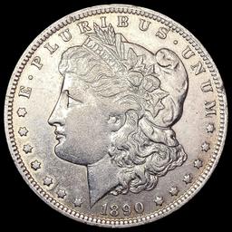 1890-O Morgan Silver Dollar CLOSELY UNCIRCULATED