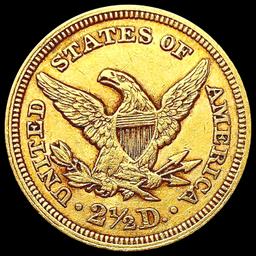 1853 $2.50 Gold Quarter Eagle CLOSELY UNCIRCULATED