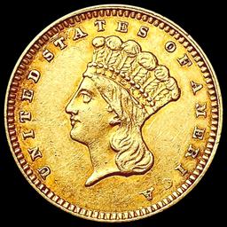 1862 Rare Gold Dollar UNCIRCULATED