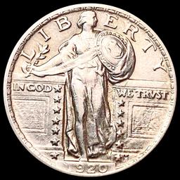 1920 Standing Liberty Quarter CHOICE AU