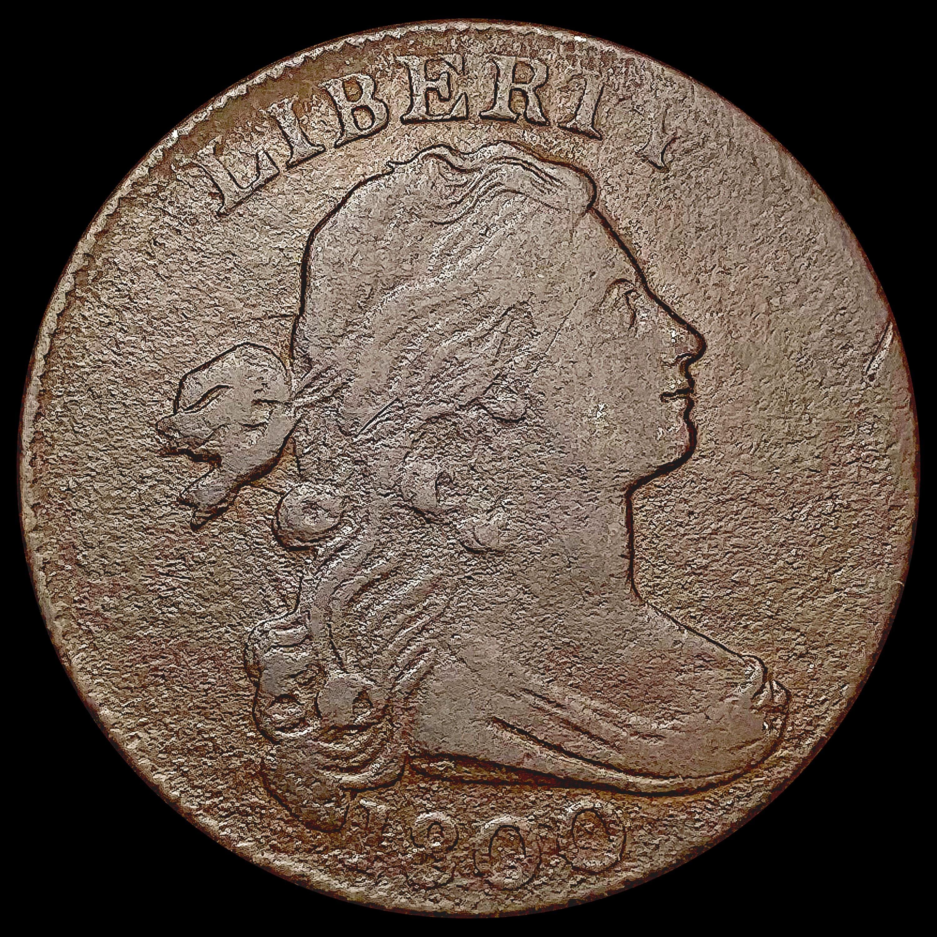 1800 Draped Bust Large Cent LIGHTLY CIRCULATED