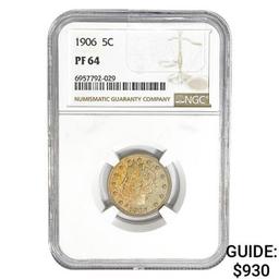 1906 Liberty Victory Nickel NGC PF64