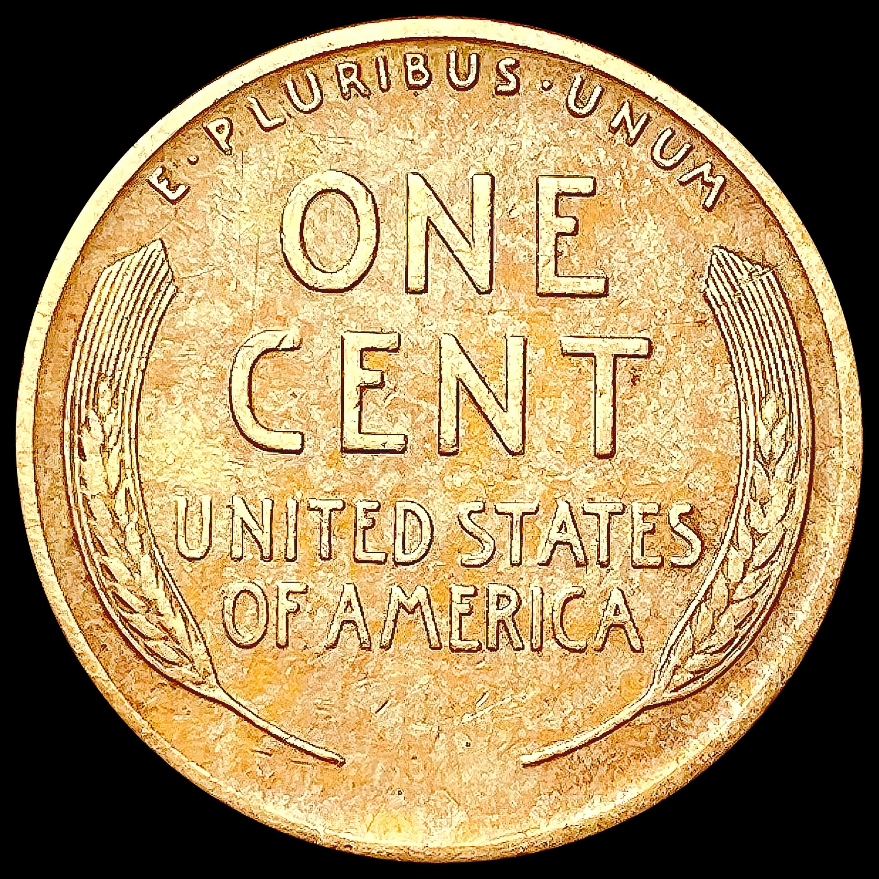 1918-S RED Wheat Cent CHOICE BU