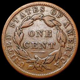 1838 Braided Hair Large Cent LIGHTLY CIRCULATED