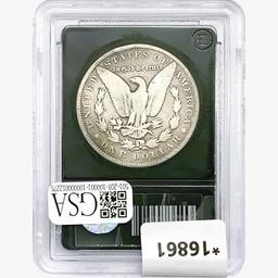 1895 Morgan Silver Dollar Blank VG