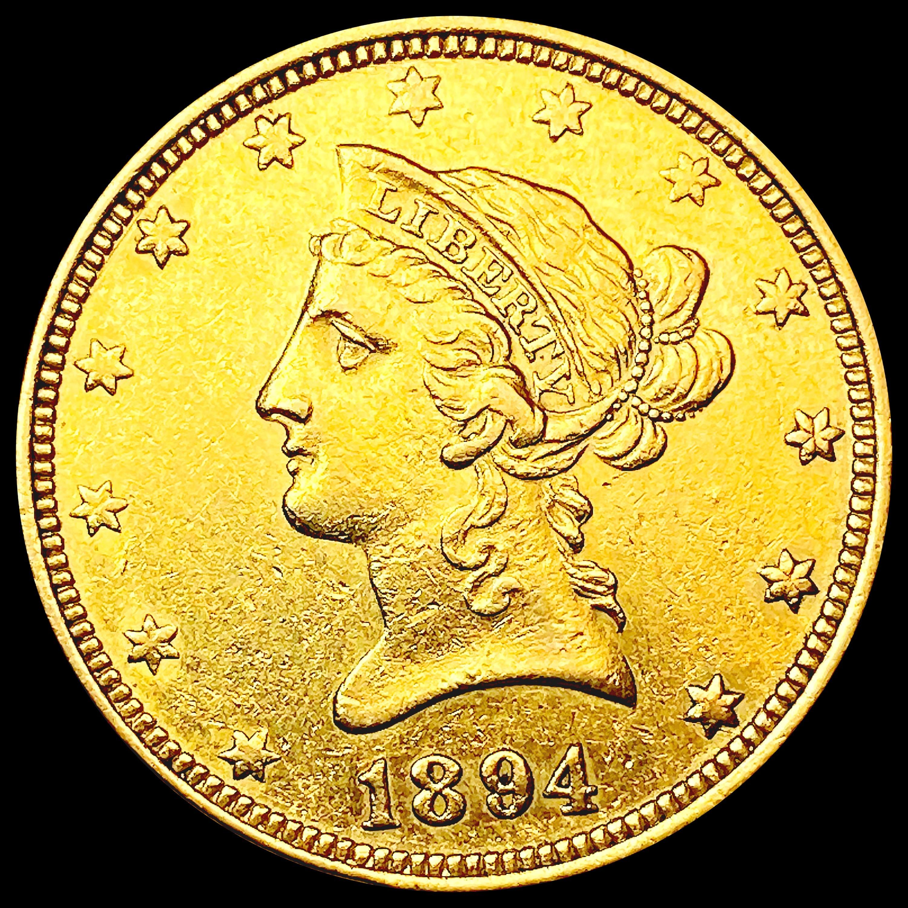 1894 $10 Gold Eagle CLOSELY UNCIRCULATED