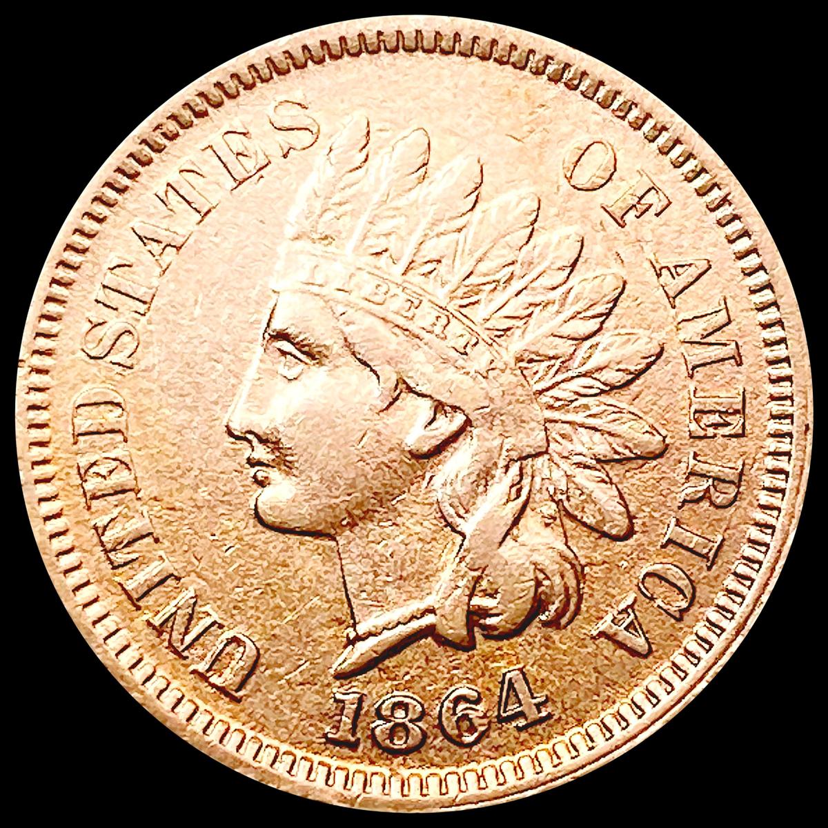 1864-L Indian Head Cent CLOSELY UNCIRCULATED