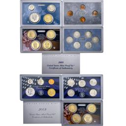 1999-2009 Clad US Proof Sets [113 Coins]