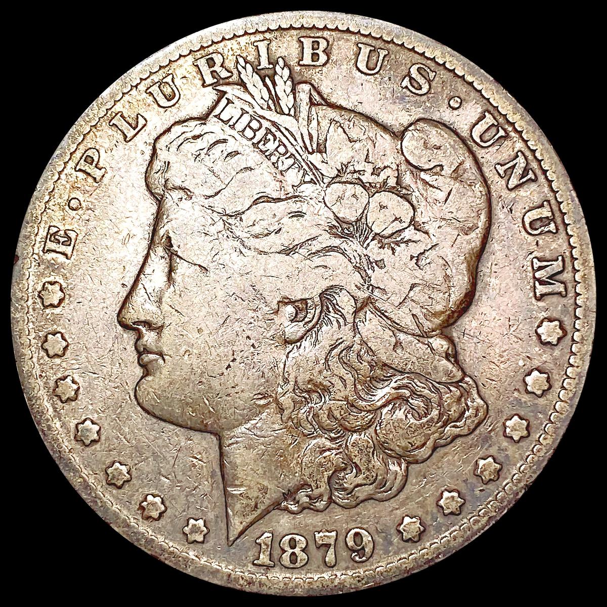 1879-CC Morgan Silver Dollar LIGHTLY CIRCULATED