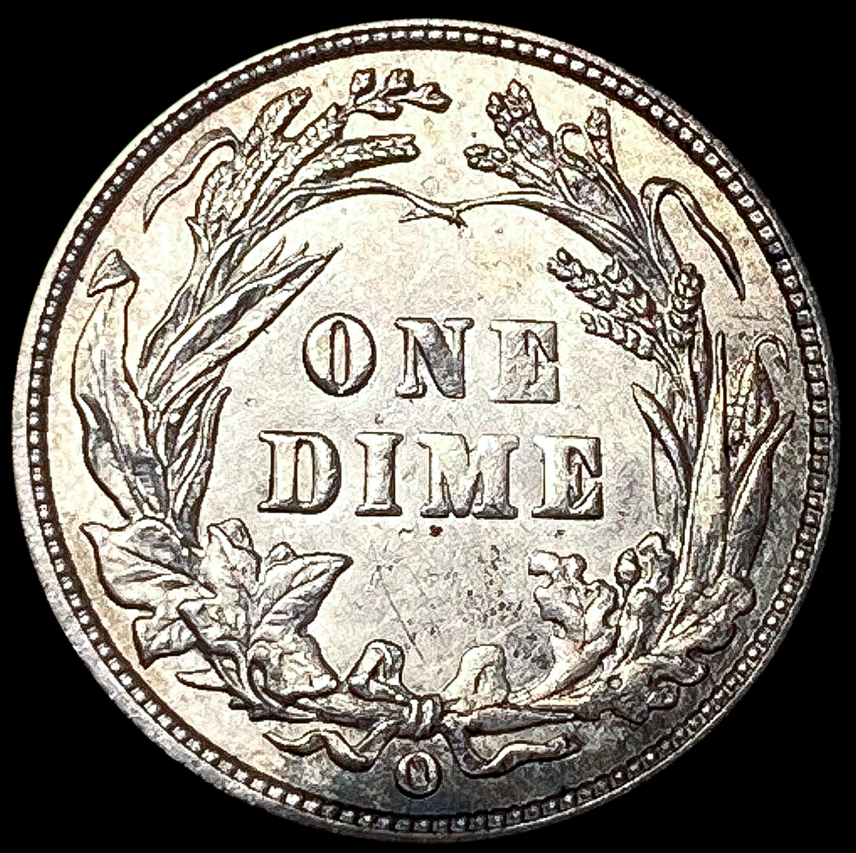 1901-O Barber Dime CLOSELY UNCIRCULATED