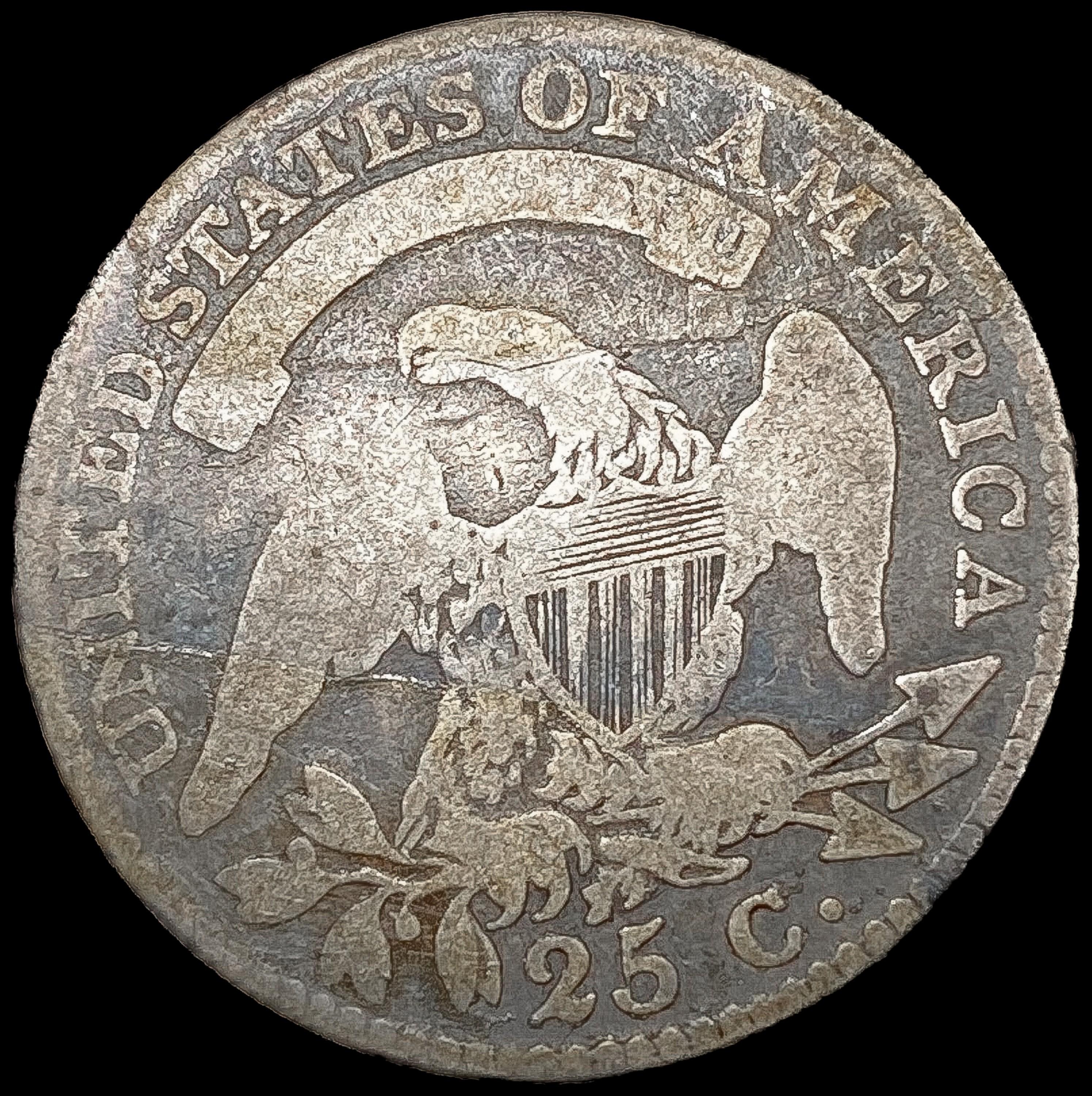 1815 Capped Bust Quarter NICELY CIRCULATED