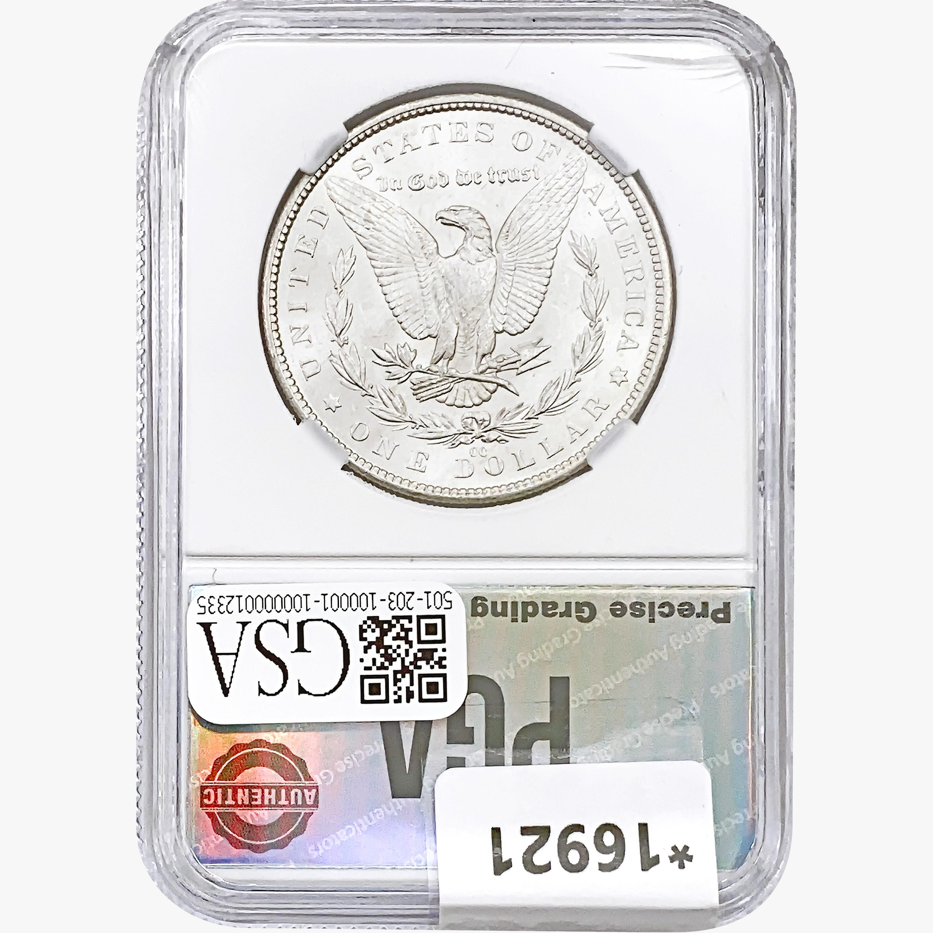 1882-CC Morgan Silver Dollar PGA MS67