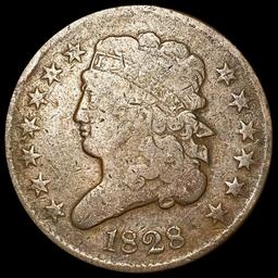 1828 Classic Head Half Cent NICELY CIRCULATED