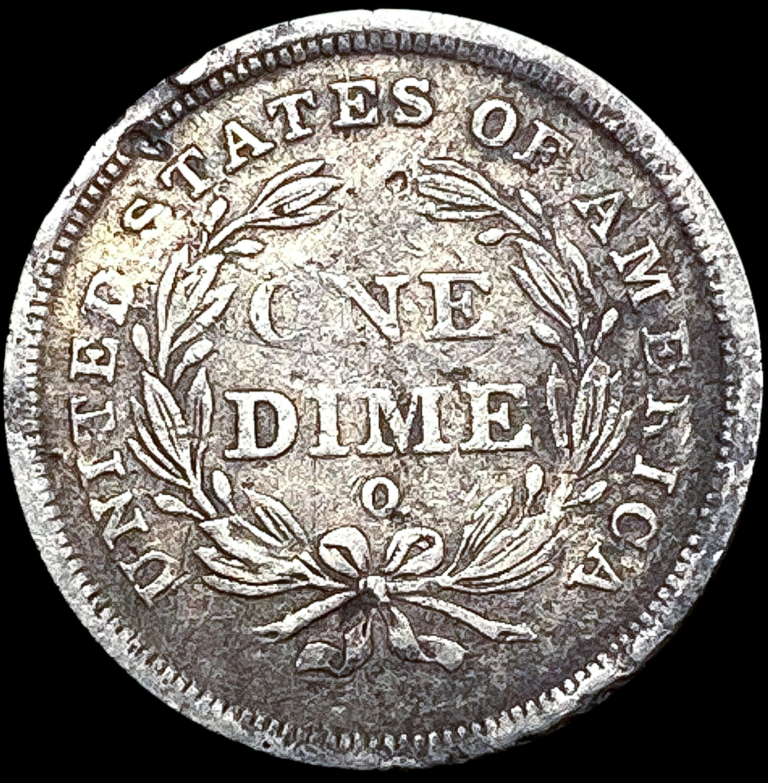 1840-O Seated Liberty Dime LIGHTLY CIRCULATED