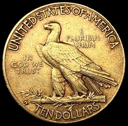 1908-D $10 Gold Eagle CLOSELY UNCIRCULATED