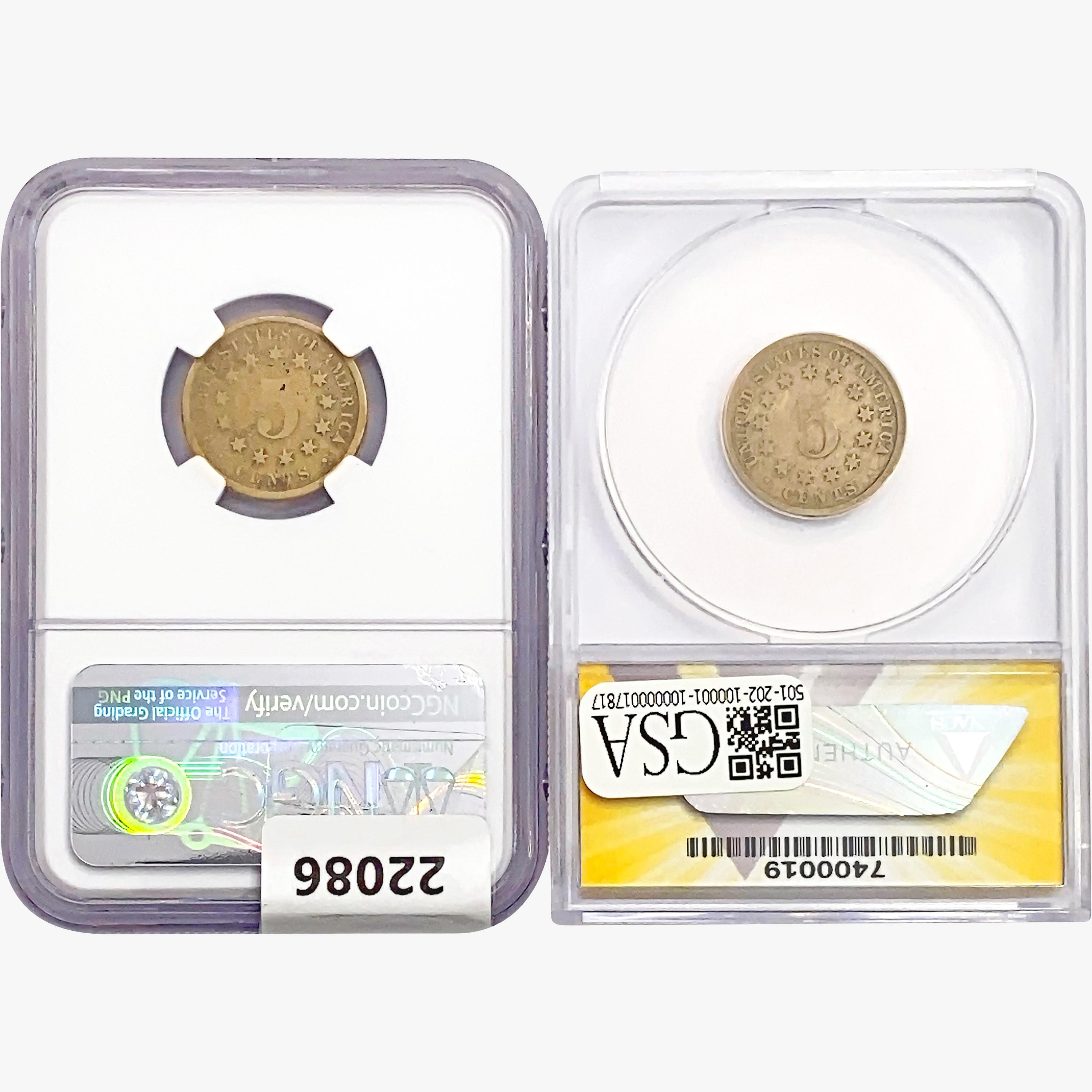 1882 [2] 2 5C ANACS/NGC