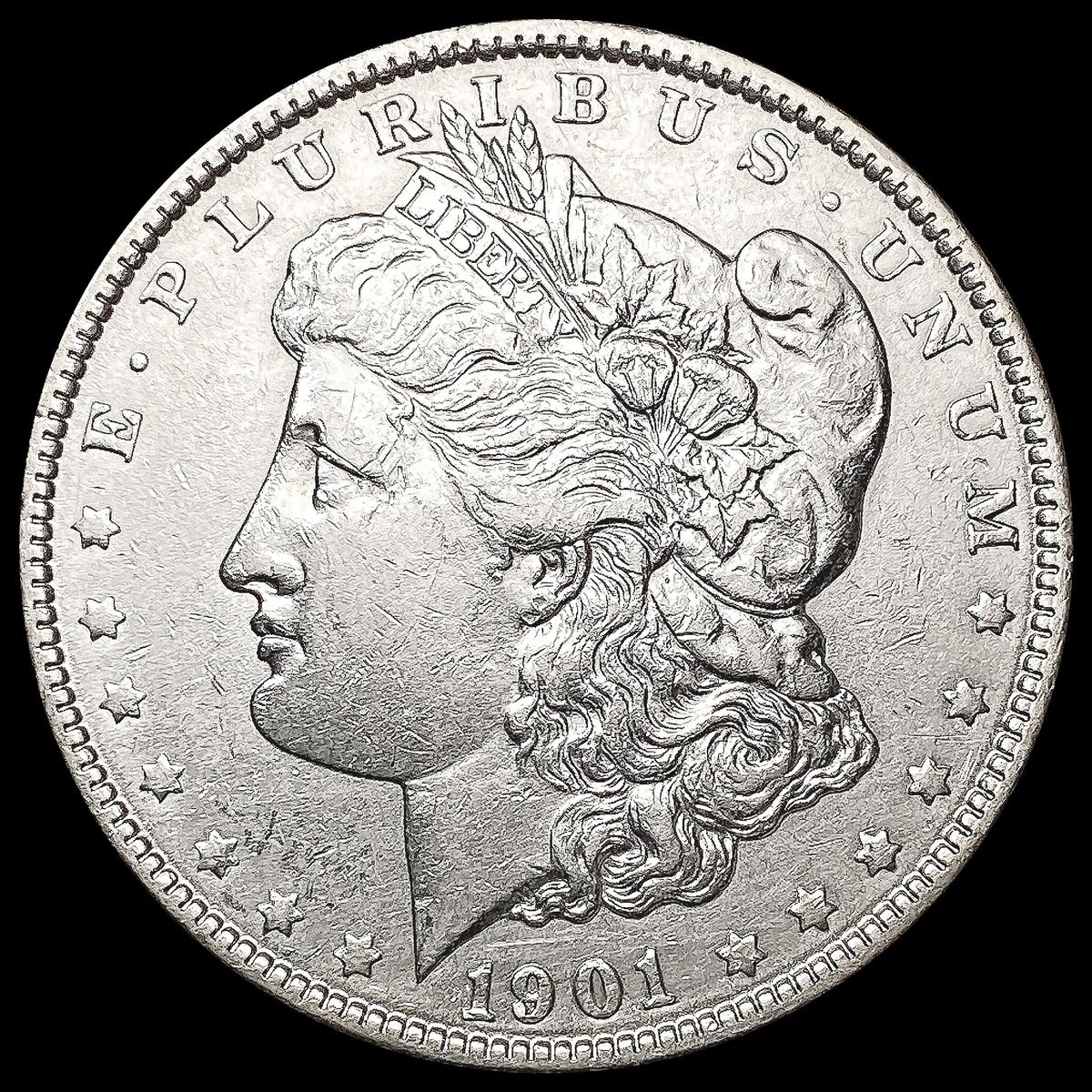 1901 Morgan Silver Dollar CLOSELY UNCIRCULATED