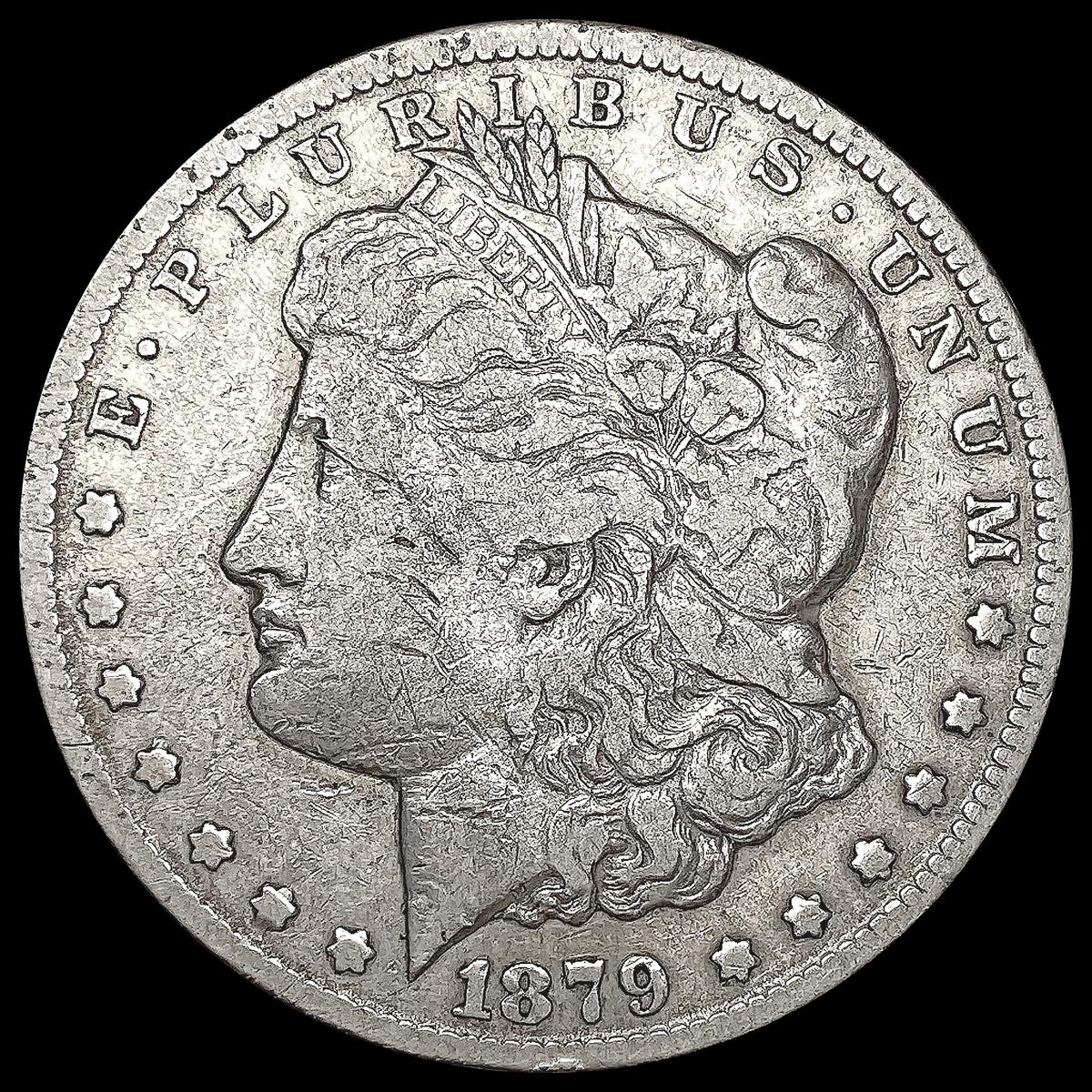 1879-CC Morgan Silver Dollar LIGHTLY CIRCULATED