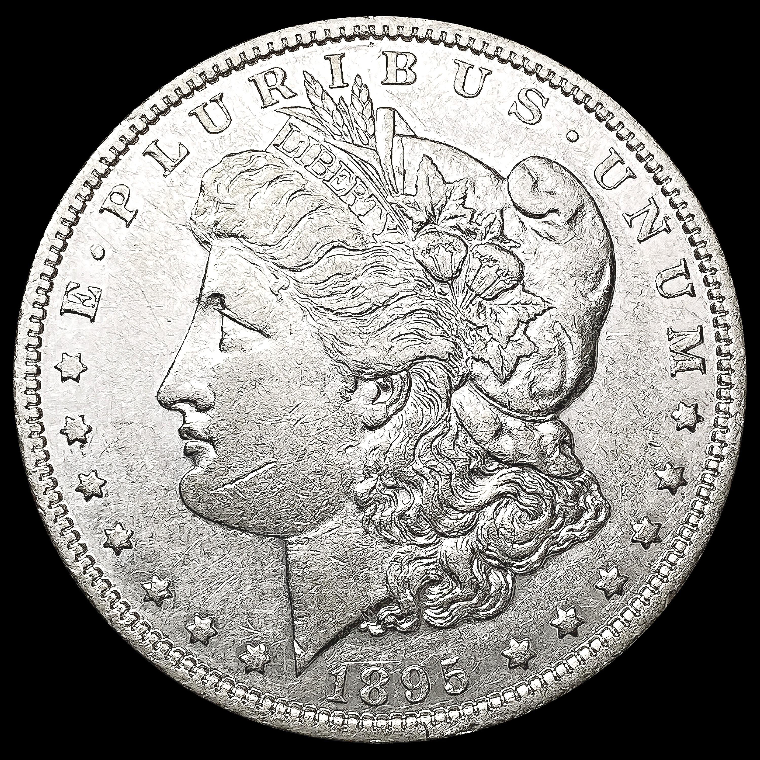 1895-O Morgan Silver Dollar CLOSELY UNCIRCULATED