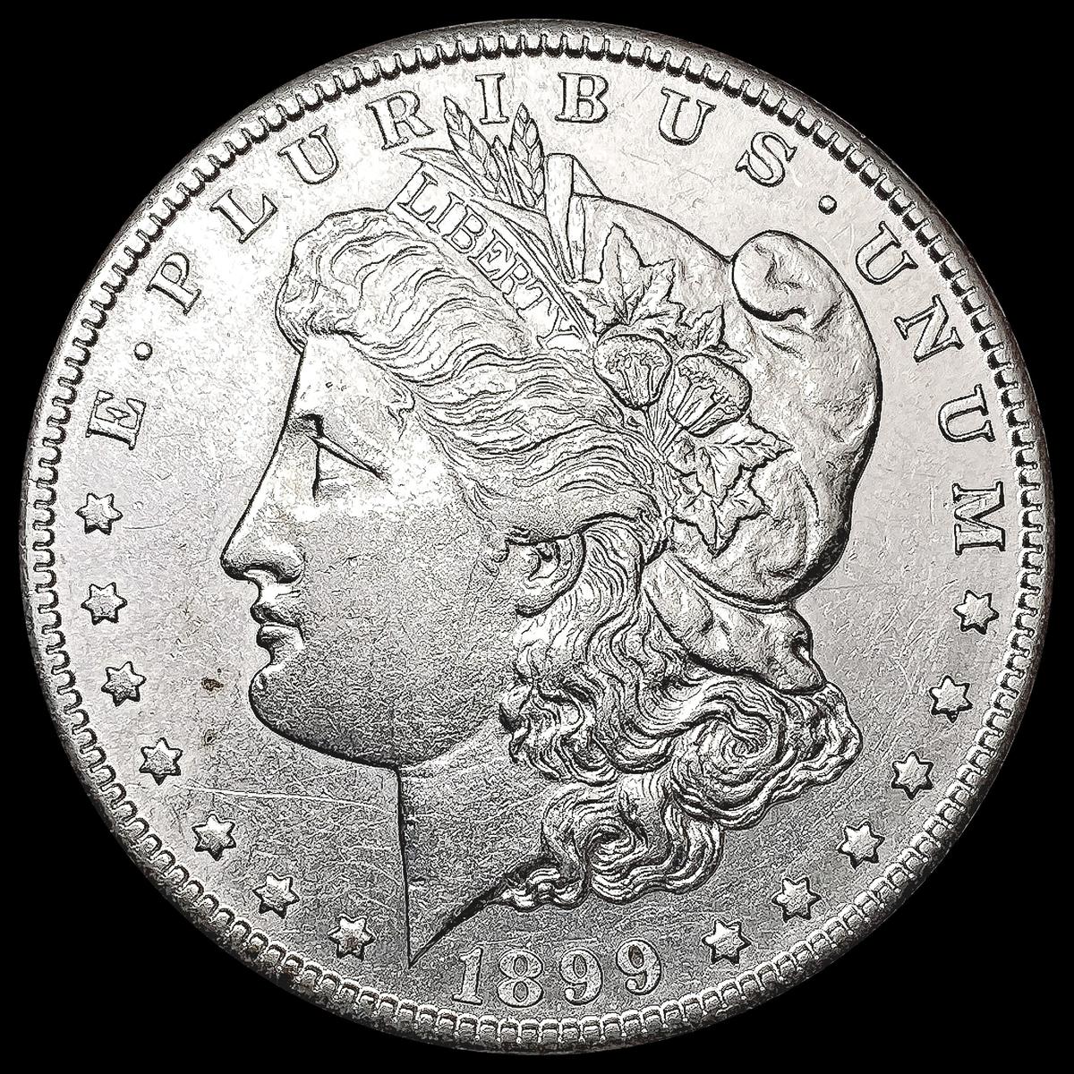 1899-S Morgan Silver Dollar CHOICE AU