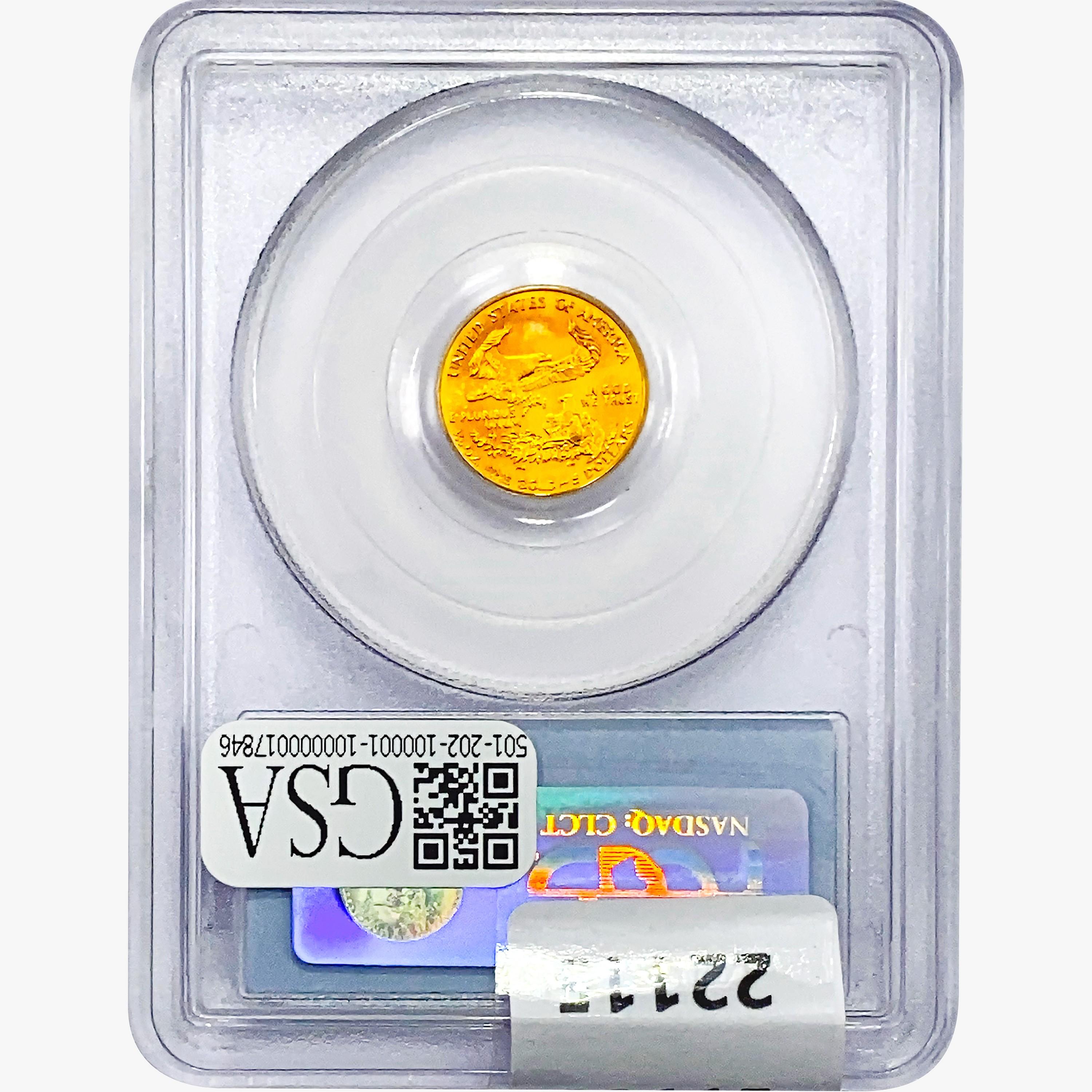 2006 $5 1/10oz. Gold Eagle PCGS MS69