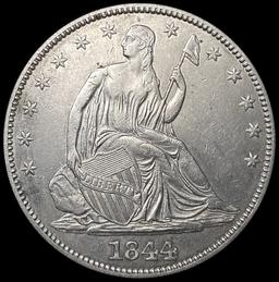 1844 Seated Liberty Half Dollar UNCIRCULATED