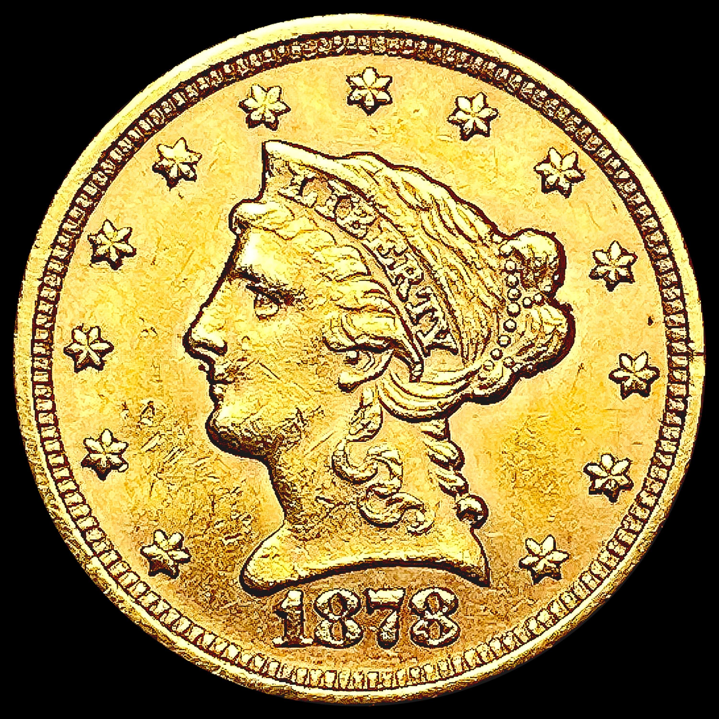 1878 $2.50 Gold Quarter Eagle UNCIRCULATED