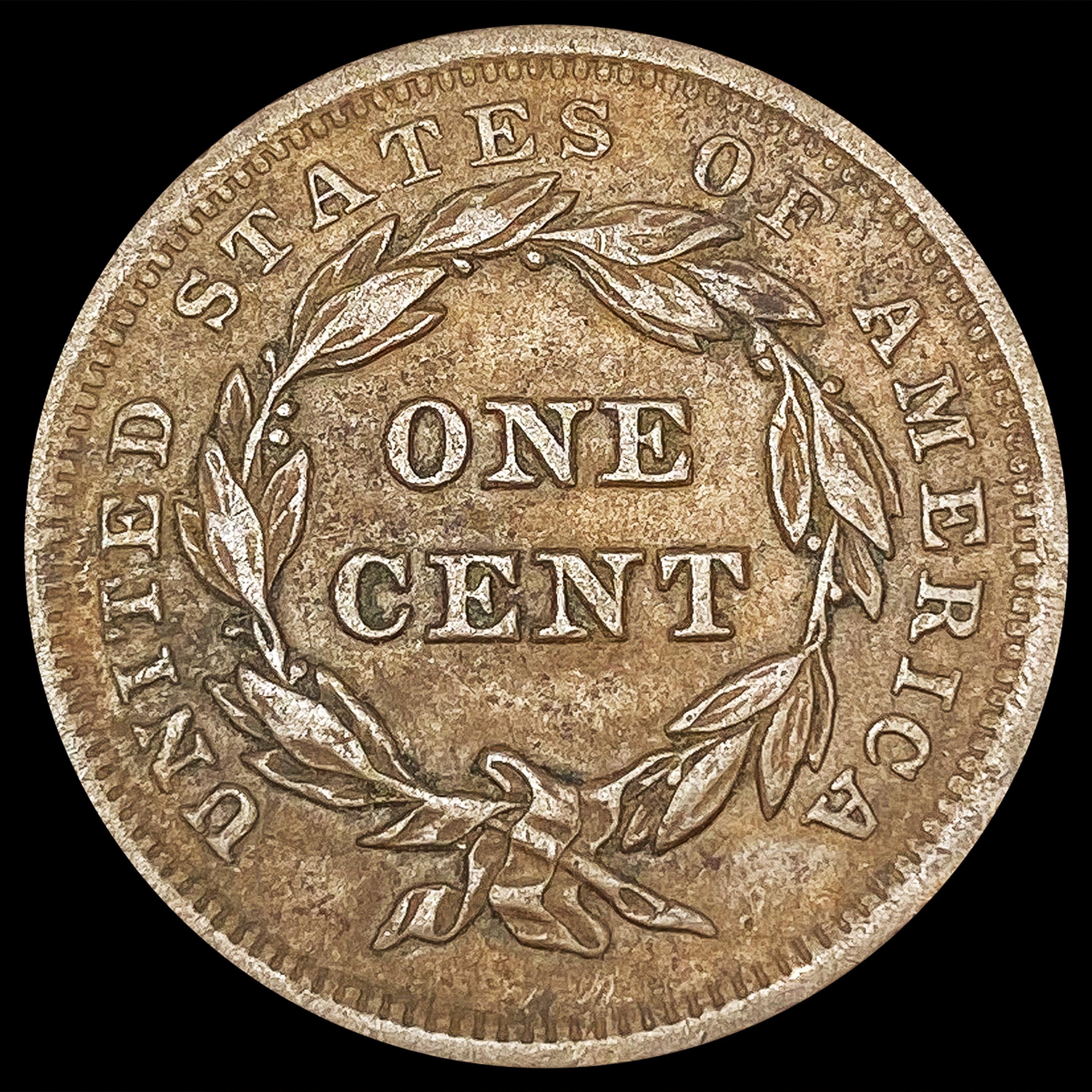 1842 Braided Hair Large Cent CLOSELY UNCIRCULATED