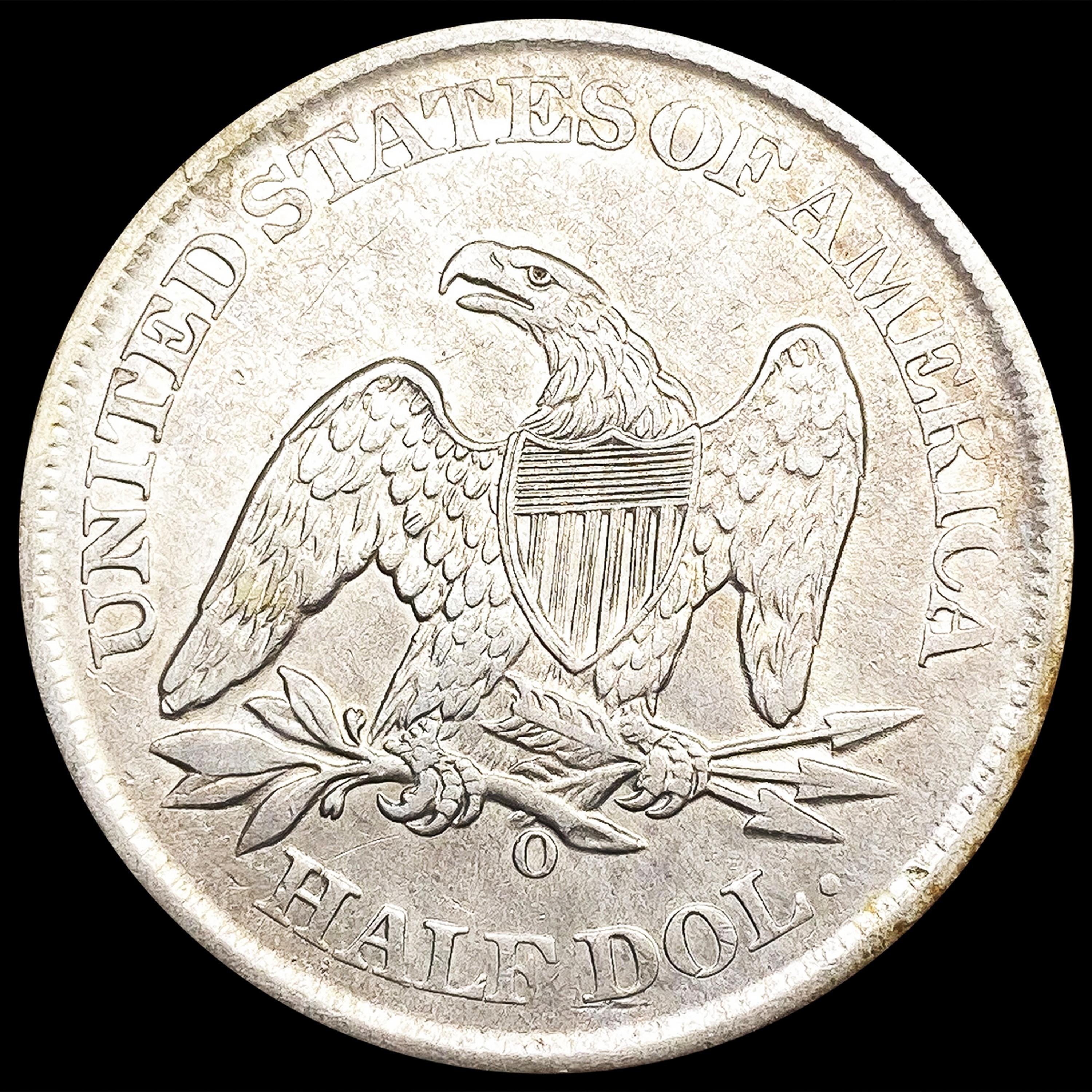 1861-O Seated Liberty Half Dollar NICELY CIRCULATE