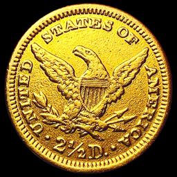 1892 $2.50 Gold Quarter Eagle CLOSELY UNCIRCULATED